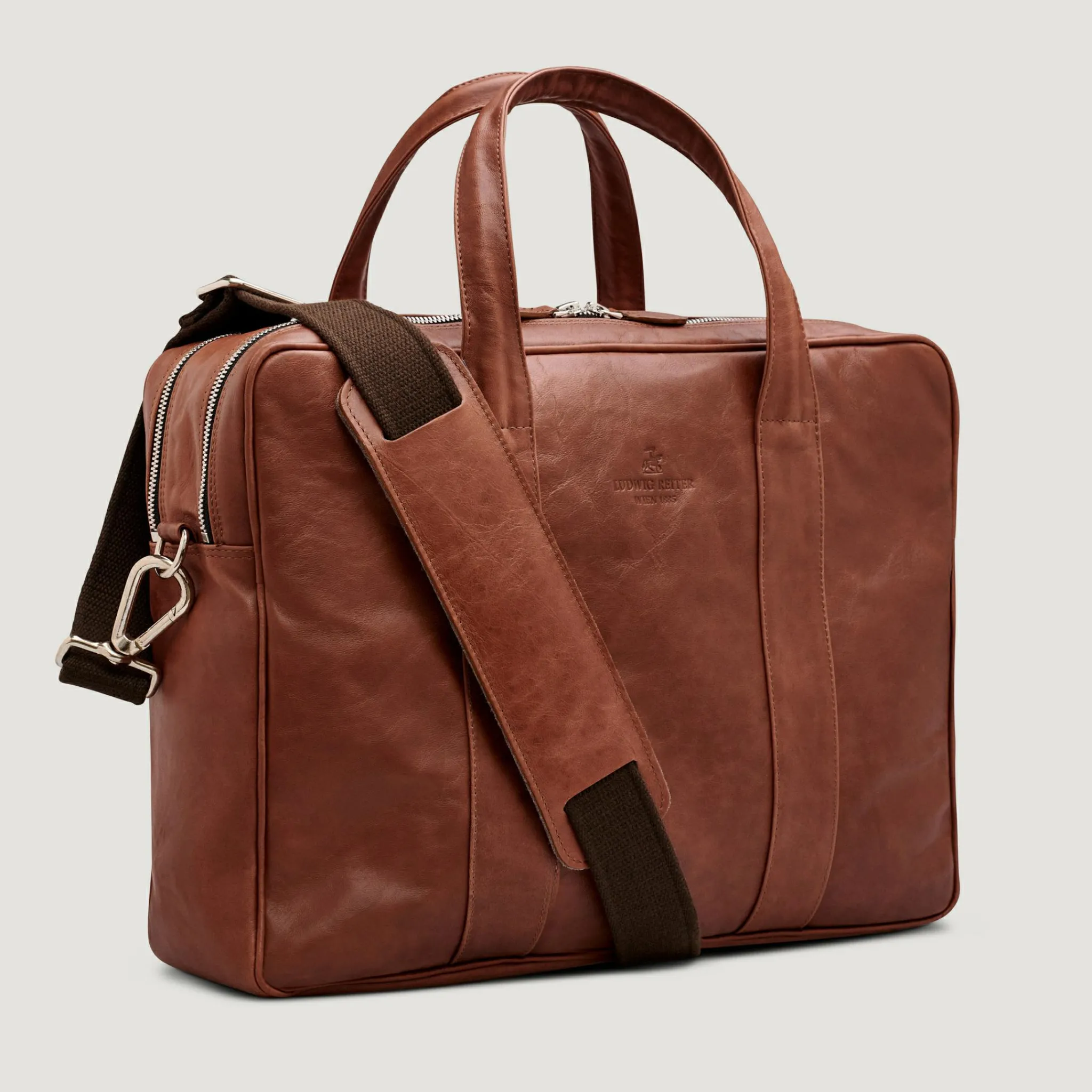 Reisetaschen | Business- & Laptoptaschen | Ludwig Reiter Aviator mit Trolleyriemen