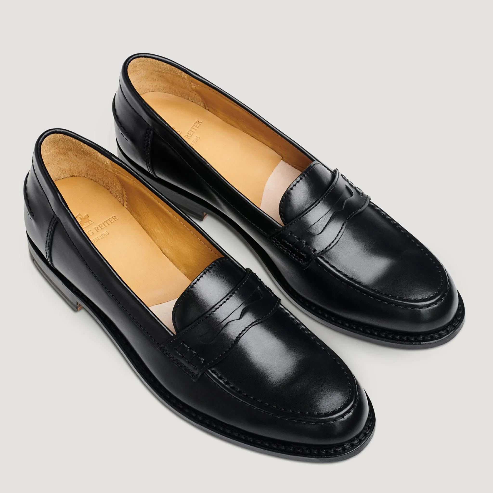 Rahmengenähte Halbschuhe | Loafers | Ludwig Reiter Penny Loafer